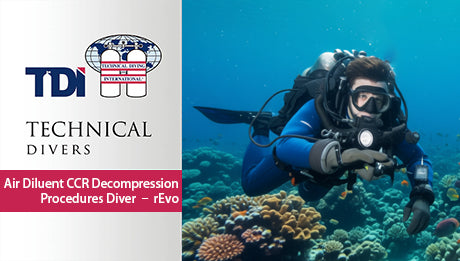 TDI Air Diluent CCR Decompression Procedures Diver – rEvo
