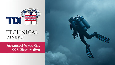 TDI Advanced Mixed Gas CCR Diver – rEvo