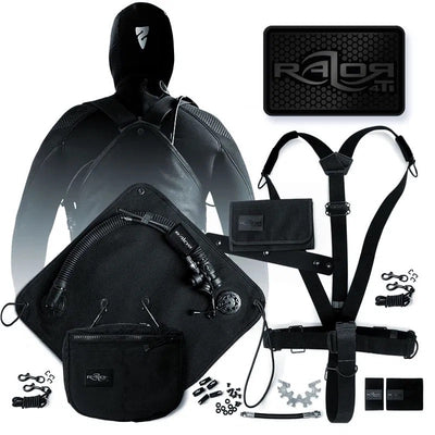 RAZOR 4 BLACK TITANIUM SIDE MOUNT SYSTEM