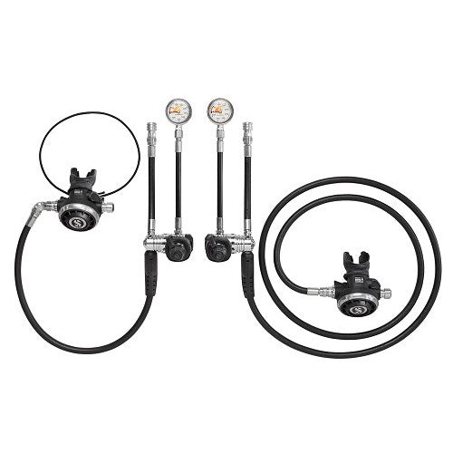 SCUBAPRO MK25 EVO/G260 Sidemount Regulator Kit, DIN, PSI
